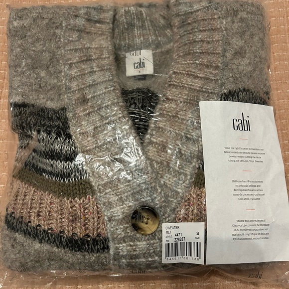 NIB Cabi Boyfriend Cardigan - Picture 2 of 4